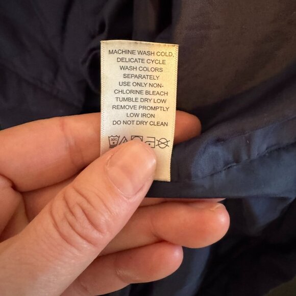 Boulder Creek Men's Navy Blue Lightweight Quilted Jacket, Corduroy Accents, 4XL - Picture 8 of 11